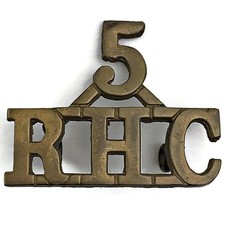 WW1 Canadian Royal Highlanders of Canada RHC Regiment CEF Shoulder Title Badge