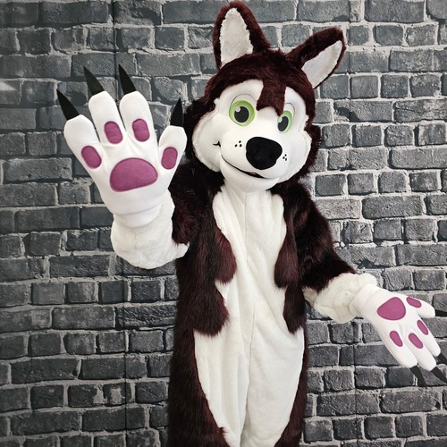 Handmade husky mascot costume - handmade,