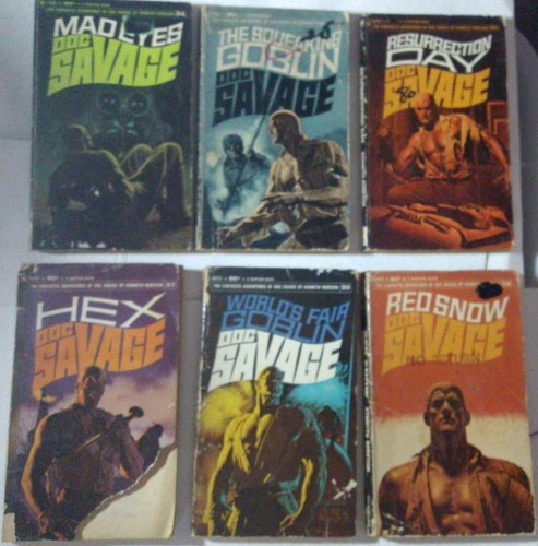 Doc savage bantam paperback - savage,