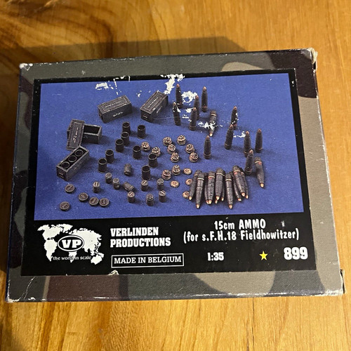 Verlinden 899 15cm ammo - verlinden,