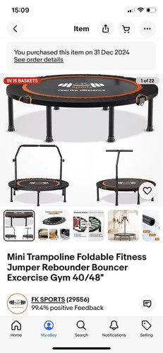 Mini trampoline foldable - trampoline,