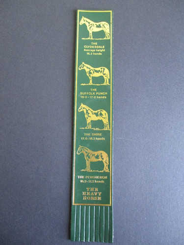 Leather bookmark the heavy - bookmark,