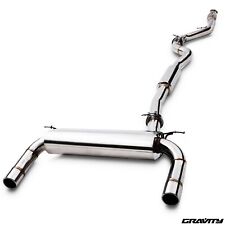 3" STAINLESS CAT BACK EXHAUST