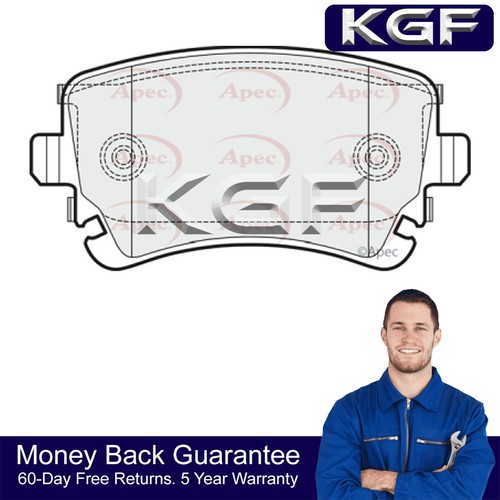 Kgf rear brake pads - kgf,