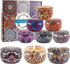 Scented Candles Gift Natural Soy Wax Candle 2.2oz strong aromatherapy Home Scent