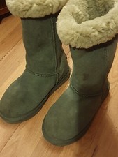 Emu Grey Sheep's Wool Boots 