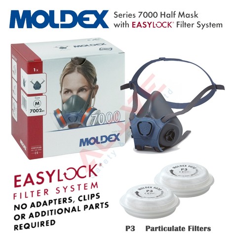 Moldex half mask 7002 - half,