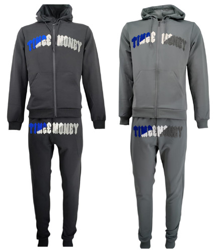Mens time money tracksuit - mens, is