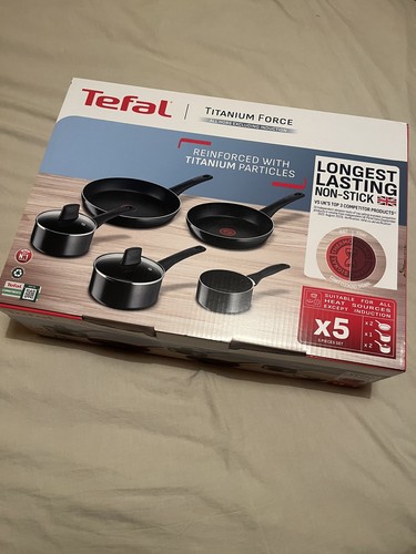 Tefal titanium force - titanium, piece