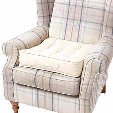 Cream Armchair Booster Cushion