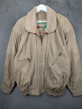 Vintage italian leather bomber - vintage,