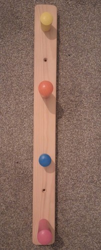 Ikea flisat wooden knob - rack, 4