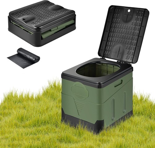 Camping toilet foldable - camping,