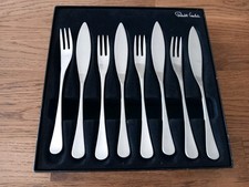 Robert Welch  4 X Fish Eaters RWII Satin - New I. Original Box