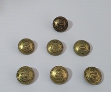 Royal Navy Buttons (7 in total) by Gaffin and Son,Chatham  and J.R.Gaunt