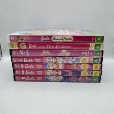 Barbie DVD Movie Bundle x 7