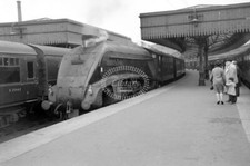 PHOTO  BR British Railways Steam Locomotive Class A4 60006  at Aberdeen in 1964