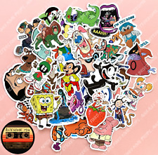 50 Cartoon 80's 90's Stickers