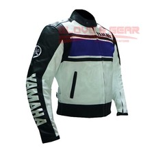 BLUE YAMAHA MOTORCYCLE