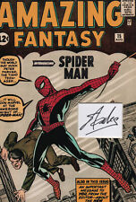 STAN LEE Signed 12x8 Photo