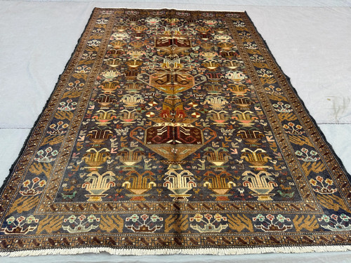 4x6 vintage afghan pictorial - 4x6,