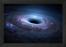 Black Hole in Space Framed