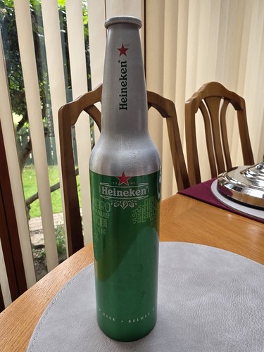 Collectable aluminium heineken - collectable,