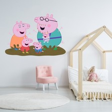 Peppa pig wall sticker - pig,