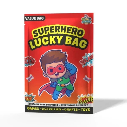 Superhero mega lucky bag kids - lucky,