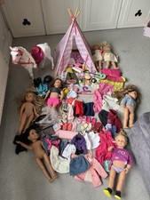 Generation Dolls Bundle Outfits, Accessories Inc White Horse/camping