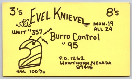 Evel knievel hawthorn nevada - knievel,