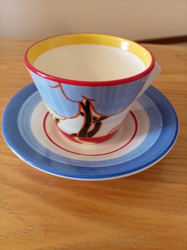 Wedgwood bizarre cup and - wedgwood,