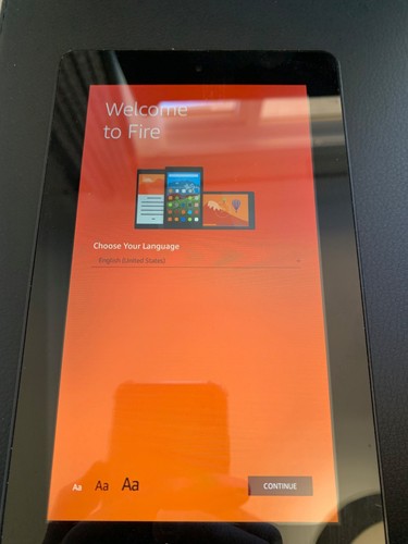 Amazon kindle fire - fire, tablet.