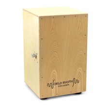 World Rhythm Natural Cajon Box