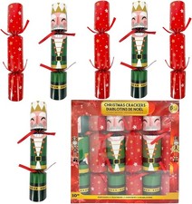 6 Pack Christmas Crackers for