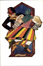 Artist Postcard Stryjenska