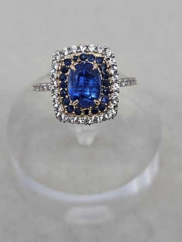 Gold blue sapphire - gold, &