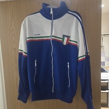 The Adidas Italy Track Jacket is a vintage piece from 1982,  Size L