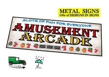 Vintage style amusement - , arcade