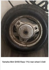 Yamaha Mint SH50 Razz 1YU rear wheel 3.0x8