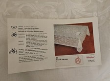 PRETTY VINTAGE WHITE SHEER