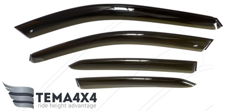 Tape windows visors - tape-on,