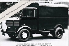 DENNIS - NORMAL CONTROL CAB & BOX VAN - OFFICIAL - BUS PHOTO #REF.B16792