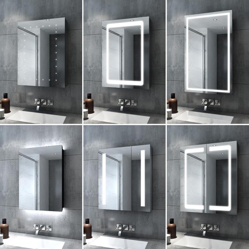 Bathroom led mirror cabinet - bathroom,