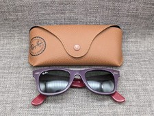 Ray-Ban Wayfarer Sunglasses RB2140 47/22 Purple / Green