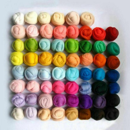 Colors wool felt needles - wool,