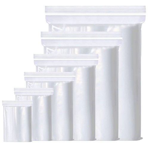Grip seal zip bags clear - zip,