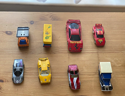 Used bundle matchbox - used, of