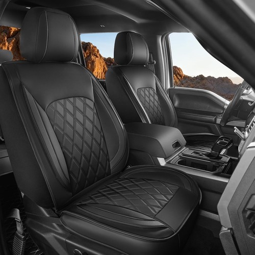 Faux leather seat - covers, ford