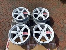 Genuine Rays Volk Racing TE37SL 18" X 8.5J ET35 BMW Honda Civic 5x120 Wheels